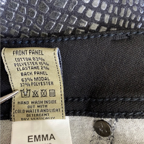 DL1961 Emma Leggings Women’s Size 27 4WAY Stretch Python Print Jeans Pants - Picture 10 of 16